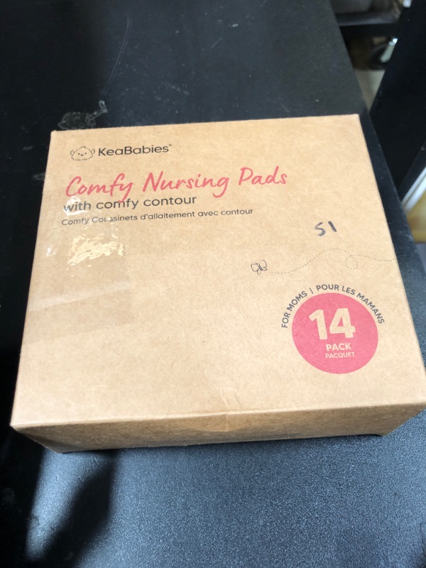 Photo 1 of Organic Nursing Pads - 14 Washable Viscose Derived from Bamboo Breastfeeding Pads, Wash Bag, Reusable Breast Pads for Breastfeeding, Nipple Pads for Breastfeeding Essentials(Neutrals, L 4.8")