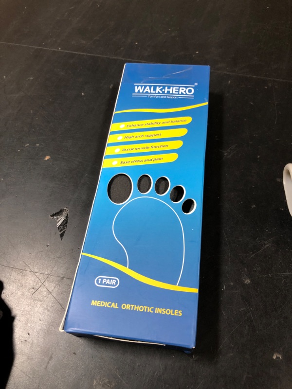 Photo 1 of Plantar Fasciitis Feet Insoles Arch Supports Orthotics Inserts Relieve Flat Feet, High Arch (Mens 5-5 1/2 | Womens 7-7 1/2)