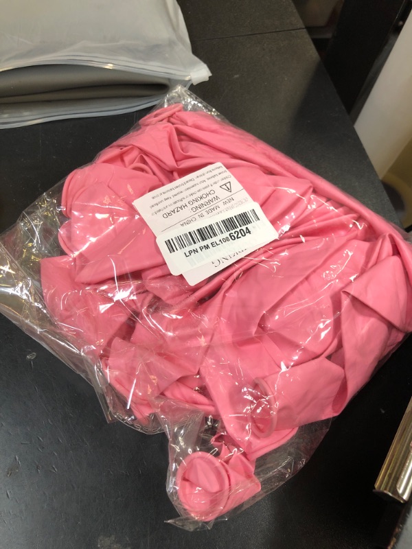 Photo 1 of OUPKING 18 Inch Macaron Pink Balloons Big Latex Balloon Giant Thick Pastel Pink Balloons for Party Decorations Pack of 25