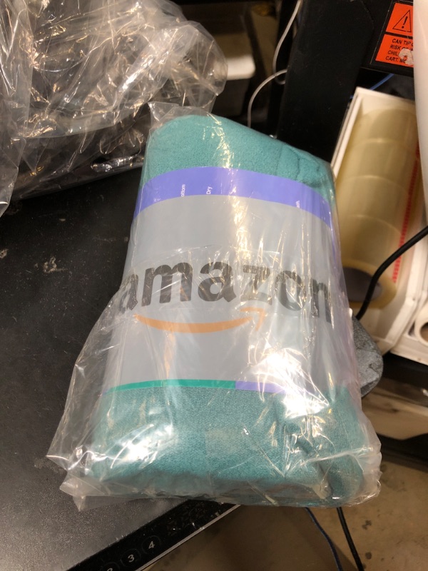 Photo 1 of Heathyoga Hot Yoga Towel with Non Slip Silicone Grip & Spray Bottle, 72"X26" Soft Microfiber Towel for Hot Yoga, Bikram, Pilates and Fitness (Teal)