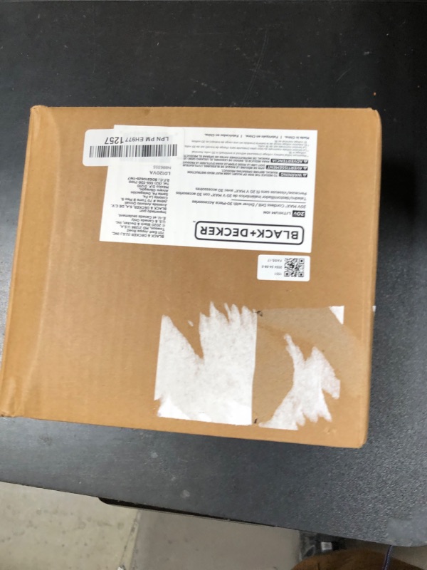 Photo 1 of BLACK+DECKER 20V MAX POWERECONNECT Cordless Drill/Driver + 30 Piece Bits and Drivers Kit (LD120VA)