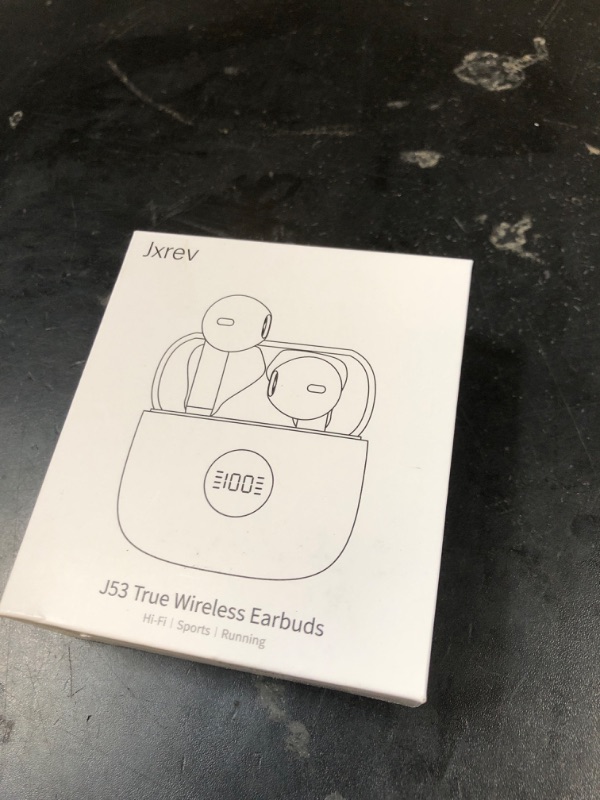 Photo 1 of Wireless Earbuds, Bluetooth 5.4 Headphones HiFi Stereo, in Ear Earphones with LED Display 4 ENC Noise Cancelling Mics, 40H Playback Ear Buds with Mini Case, IP7 Waterproof Headset with USB C Charging