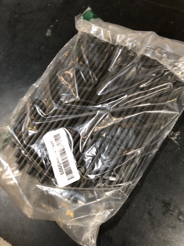 Photo 1 of GDMINLO 100 Pack Paper Straws Black Eco-Friendly Drinking Biodegradable for Party Supplies, Bridal/Baby Shower, Birthday, Mixed Drinks, Weddings, Restaurant, Food Service