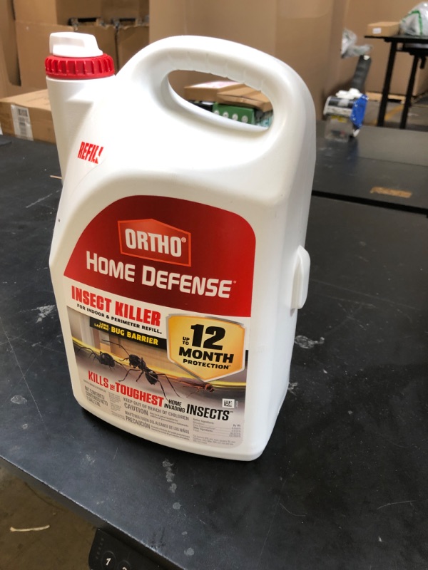 Photo 1 of Ortho Home Defense Insect Killer for Indoor and Perimeter Refill2, Controls Ants, Roaches, Spiders and More, 1 gal