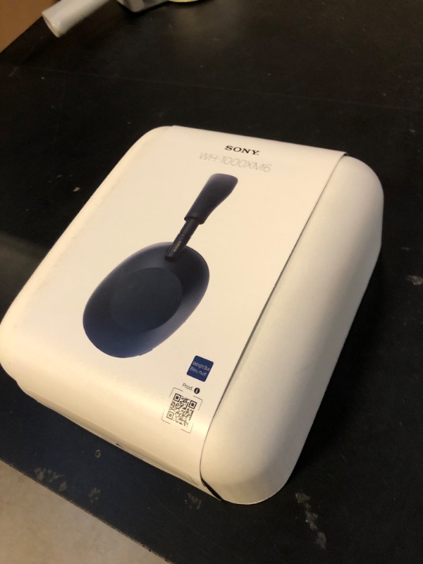 Photo 1 of Sony WH-1000XM6 The Best Wireless Noise Canceling Headphones, HD NC Processor QN3, 12 Microphones, Adaptive NC Optimizer, Mastered by Engineers, Studio-Quality, 30-Hour Battery, Midnight Blue