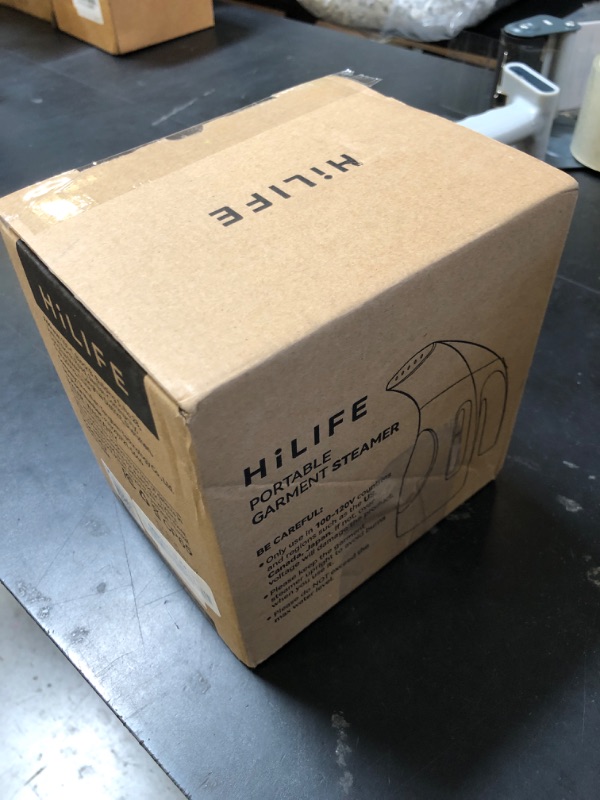 Photo 1 of HiLIFE Steamer for Clothes, Portable Handheld Design, 240ml Big Capacity, 700W, Strong Penetrating Steam, Removes Wrinkle, for Home, Office(ONLY FOR 120V)