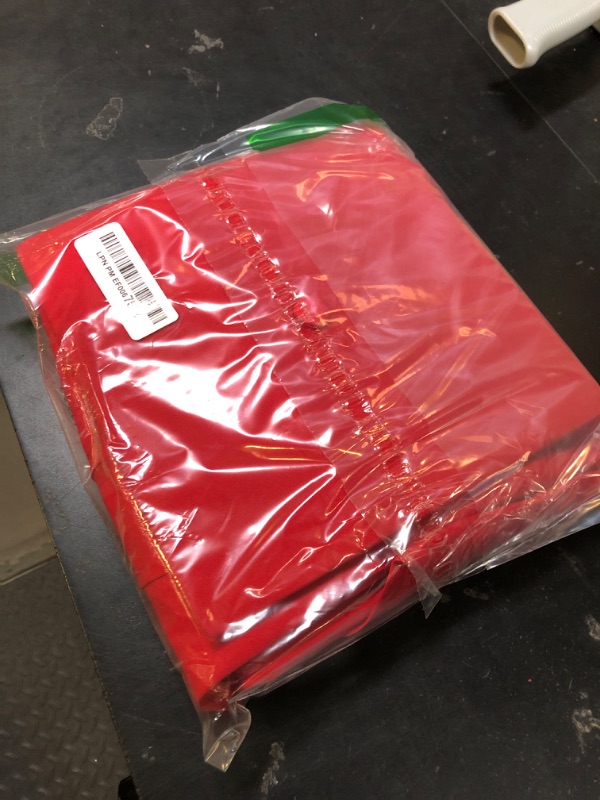 Photo 1 of FtyFty Unisex Adult Matte Graduation Cap and Gown Tassel Set (Red, 39"(4'6"-4'8"))