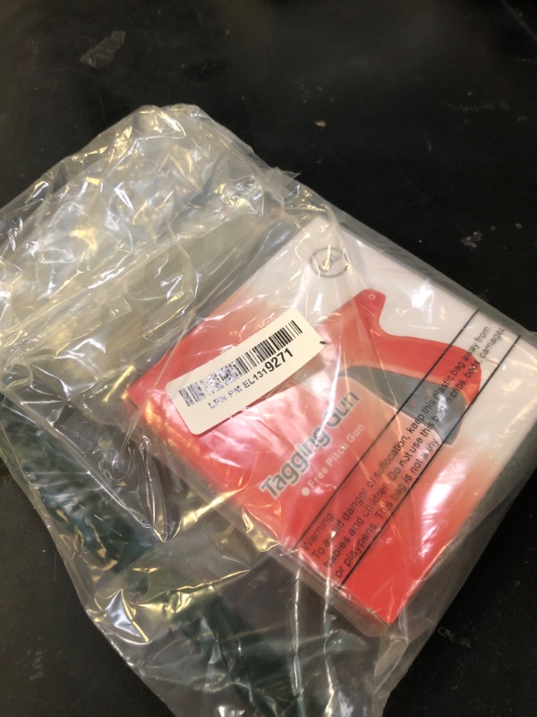 Photo 1 of 2001 Pieces Stitch Tagging Gun Kit for Clothing Standard Retail Price Tag Attacher Gun Kit with 2000pcs Bars Fasteners Clothes Garment Tag Attachment for Shops Retailers Warehouse Sale(Red, Black)