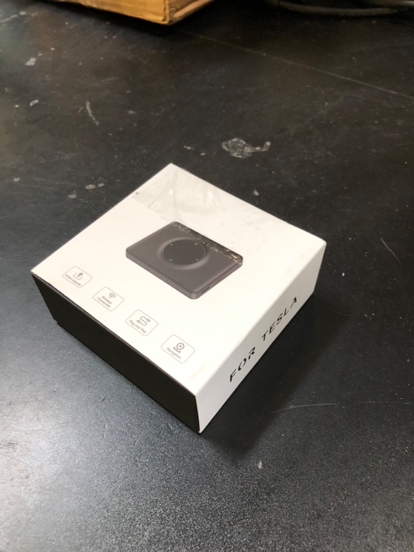 Photo 1 of Tesla Carplay, Wireless Carplay Adapter & Android Auto for Tesla Model 3/Model Y, 2016-2024 Years, Plug & Play Instant, 2.4G+5G Dual-Band WiFi