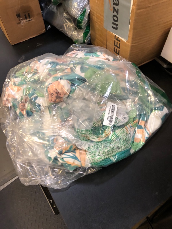 Photo 1 of Hosuly 8 Pcs Summer Dahlia Sofa Cushion Cover for Patio Summer Floral Stretch Outdoor Sofa Seat Cushions Covers Tropical Flower Indoor Replacement Couch Slipcover Flexibility Chair Seat Cover