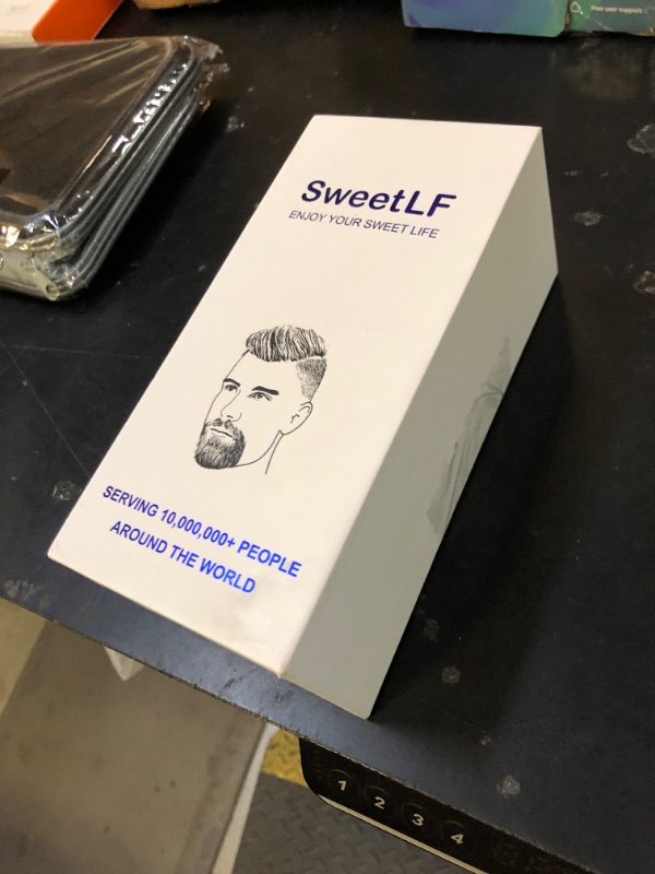 Photo 1 of SweetLF Electric Razor for Men with Pop-Up Trimmer, IPX7 Waterproof Electric Shaver, Rechargeable Cordless Shavers for Men, Type-C, 120Mins Runtime, Plug & Play, Blue