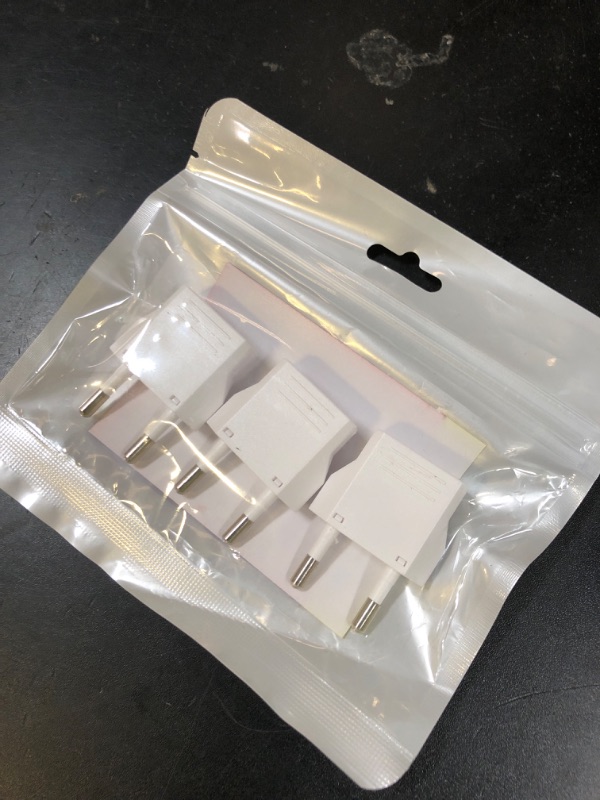 Photo 1 of Bates 3 Pack European Travel Adapter - US to EU Plug Adapter