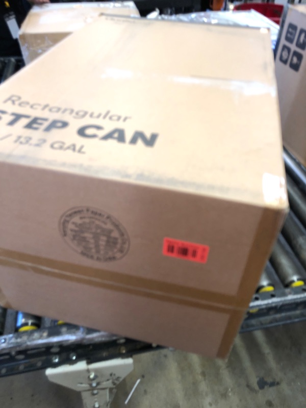 Photo 1 of Qualiazero 13.2 Gallon Stainless Steel Indoor Kitchen Step Trash Can