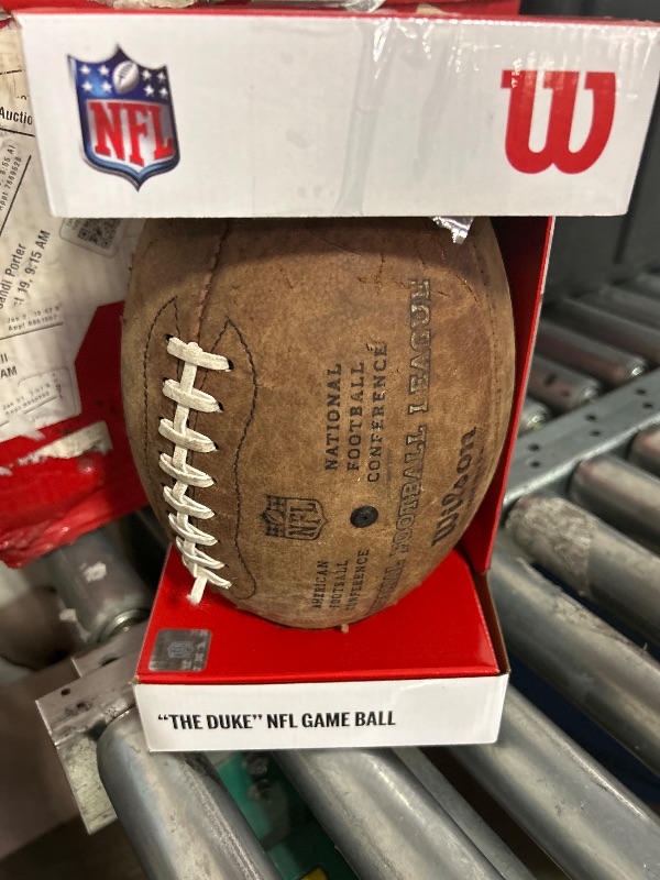 Photo 1 of WILSON "The Duke" Official NFL Game Football - New 2020 Version , Brown