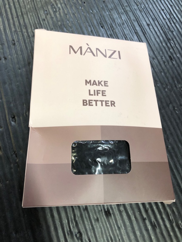 Photo 1 of MANZI 2 Pairs Women's Shiny Sheer Tights High Waist Silk Comfort Stockings Oil Shimmery Nylons Pantyhose Black L-XL