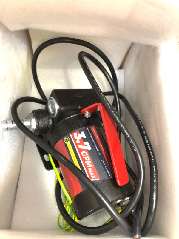 Photo 1 of 12V DC Gasoline Fuel Pump Kit, Self-priming Fuel Transfer Pump, Reversible Pumping, Overheat Protection, Explosion-proof, Suitable for Gasoline, Diesel, Mineral Oil, Kerosene