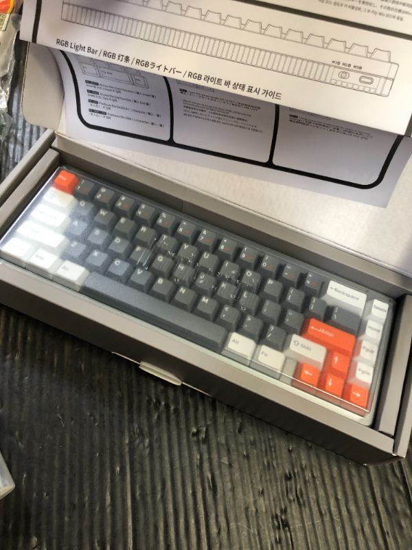 Photo 1 of nuphy Halo65 HE Rapid Trigger Gaming Keyboard, 65 Percent 67keys Wired Magnetic Switches Keyboard, Hall Effect keybaord, Hyper-Fast Adjustable Actuation, RGB Hot-swappable, 8K Hz Polling Rate