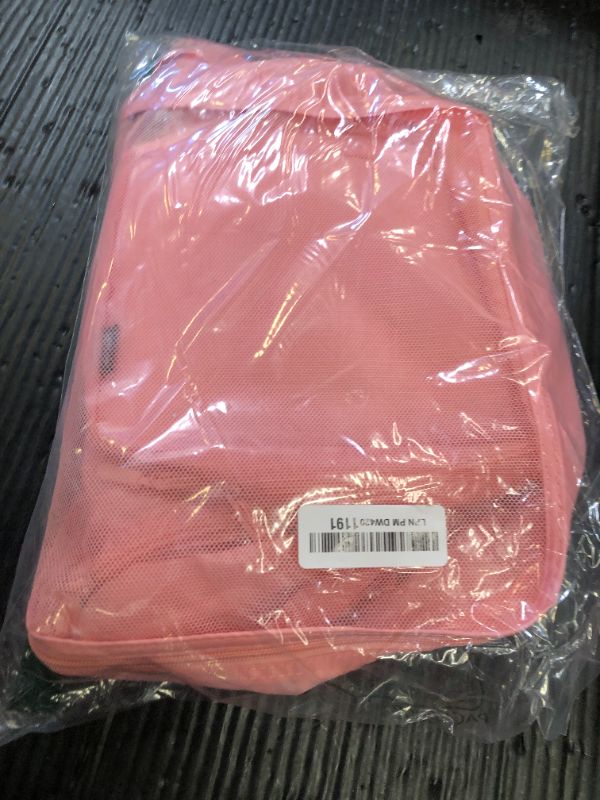 Photo 1 of BAGAIL 8 Set Packing Cubes Luggage Packing Organizers for Travel Accessories (Blush Pink)