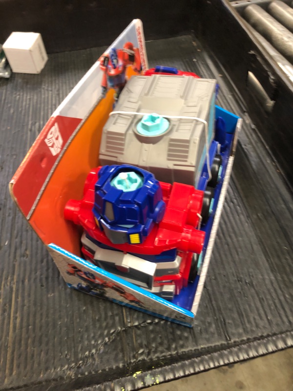 Photo 1 of BUILD-A-BUDDY Transformers Optimus Prime Building Toys - STEM Toys Including Toy Electric Drill and AA Batteries - Transformers Toys - Robot Building Toys Ages 18 Months and Up