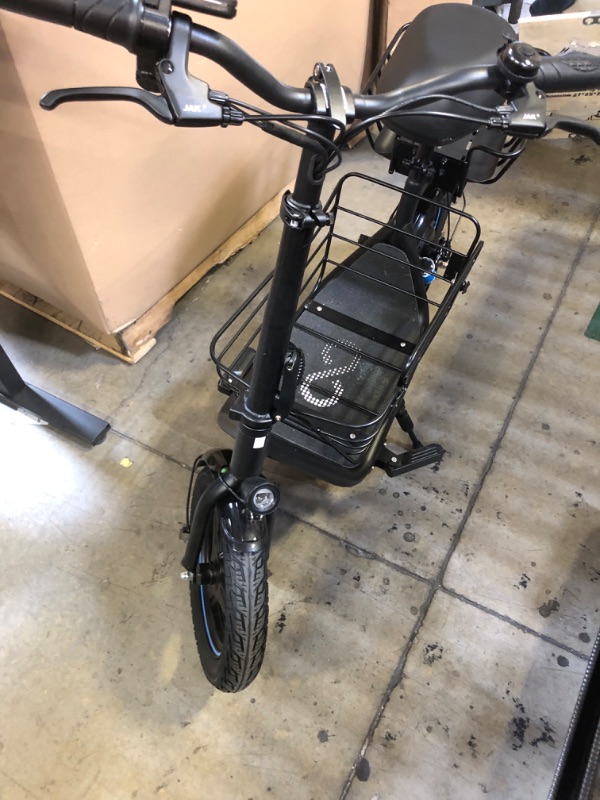 Photo 1 of No charger---Gyroor Electric Scooter for Adults with Removable Pet Basket – 48V 13.5Ah Battery, 650W Motor, Dual Shock Absorbers, 300lb Capacity, UL2272 Certified C1Plus-7S7