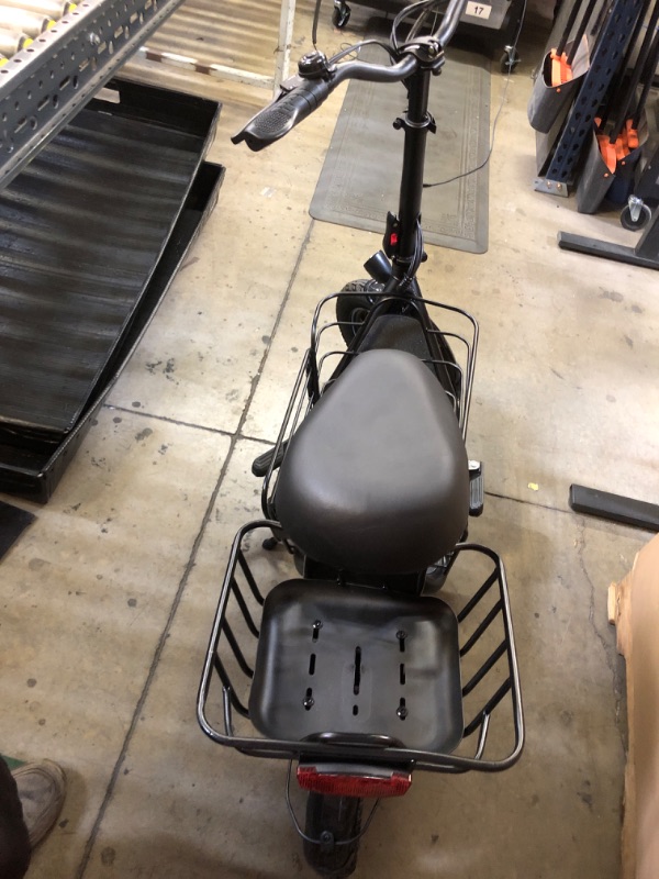 Photo 1 of No charger---Gyroor Electric Scooter for Adults with Removable Pet Basket – 48V 13.5Ah Battery, 650W Motor, Dual Shock Absorbers, 300lb Capacity, UL2272 Certified C1Plus-7S7