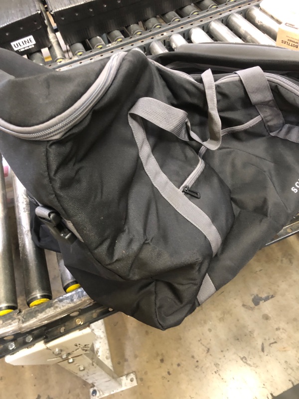 Photo 1 of Car Seat Travel Bag for Airplane Fits Chicco KeyFit 30, UPPAbaby MESA, Nuna Pipa, Padded Car Seat Bag with Wheels, Infant Gate Check Bag with side pocket, Protective Feet, Adjustable Handle