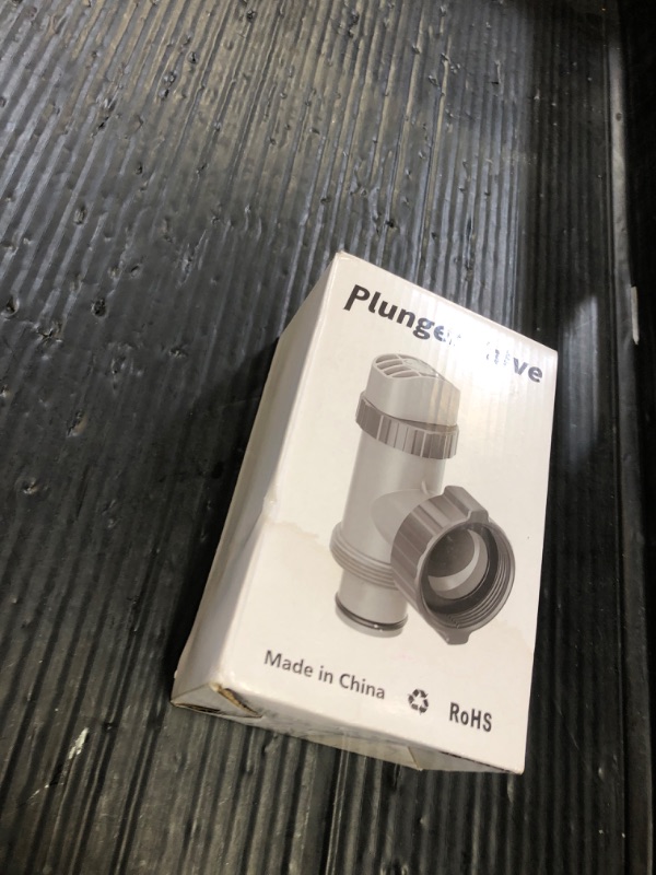 Photo 1 of SHAPON Plunger Valve Compatible with Intex Pool Parts and Accessories, On/Off Plunger Valve Replacement for Above Ground Swimming Pool and Pool Filter Pump (1 Pack)