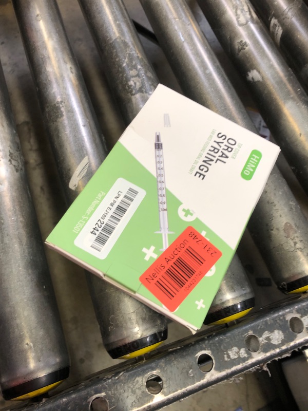 Photo 1 of 20 Pack 1ml Syringe with Cap for Liquid, 1cc Plastic Small Syringes with Cover, Non-Sterile, No Needle