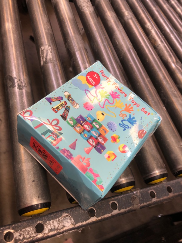 Photo 1 of Aowrebu 117 PCS Party Favors for Kids 4-8 8-12, Pop Fidget Toys, Treasure Box for Classroom, Pinata Filler, Goodie Bag Stuffers, Prize Box, Treasure Chest, Classroom Prizes