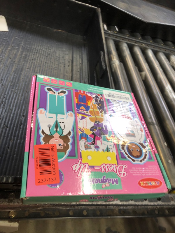 Photo 1 of Atoylink Wooden Magnetic Dress up Dolls for Girls Pretend Play Set, Princess/Witch/Occupations Community Helpers Matching Games Fashion Paper Dolls for Toddlers Preschool Learning Toys Gifts