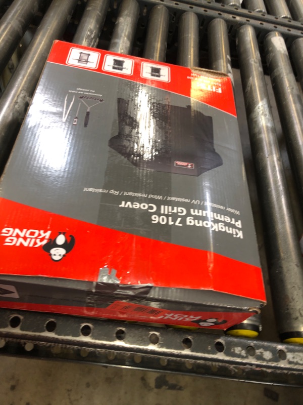 Photo 1 of Kingkong 7106 Cover for Weber Spirit 200 and 300 Series Gas Including Grill Brush, Tongs and Thermometer