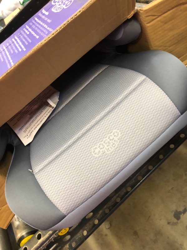 Photo 1 of Cosco Topside Backless Booster Car Seat, Lightweight Booster Seats for Cars 40-100 lbs, Backless Booster Seat for Car, Organic Waves