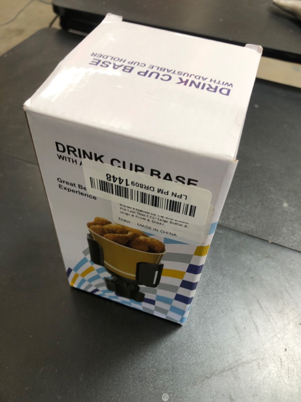 Photo 1 of Car Cup Holder Expander Adapter (Adjustable) This Hill All Purpose Cup Holder Expander for Car with Rubber Fits Less Than 5.51" Large Bottles & Mugs & Foods & Drinks