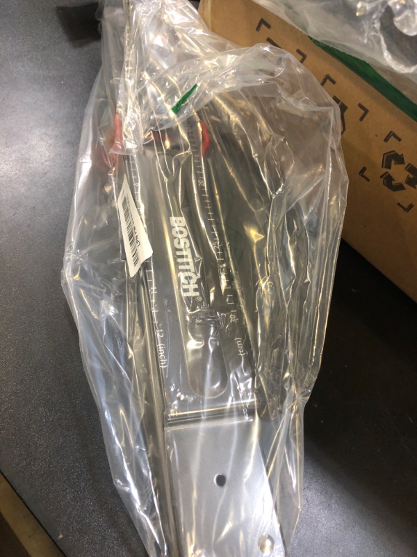 Photo 1 of Bostitch Office Anti-Jam Long Reach Stapler, 20 Sheet Capacity, Adjustable, Durable, Black