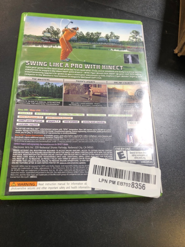Photo 1 of Tiger Woods PGA TOUR 13 - Xbox 360