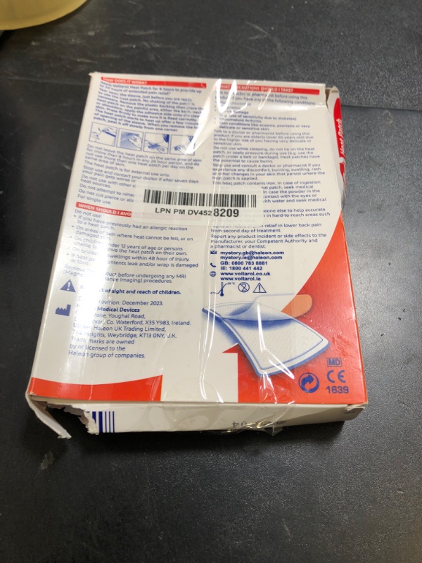 Photo 1 of Voltarol Heat Patch 2 per Pack