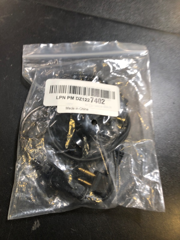 Photo 1 of Acoustic Tube Earpiece with Mic for Motorola Walkie Talkies, Surveillance Headset and PTT Compatible with Motorola 2 Way Radios BPR40/CP/CLS/DTR/PR/RDU/RMU Series (Black)