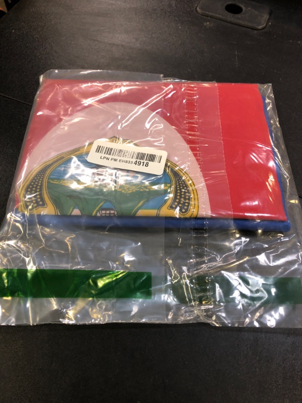 Photo 1 of DANF Costa Rica Flag 3x5 Foot Thicker Polyester Costa Rican National Flags Polyester with Brass Grommets 3 X 5 Ft