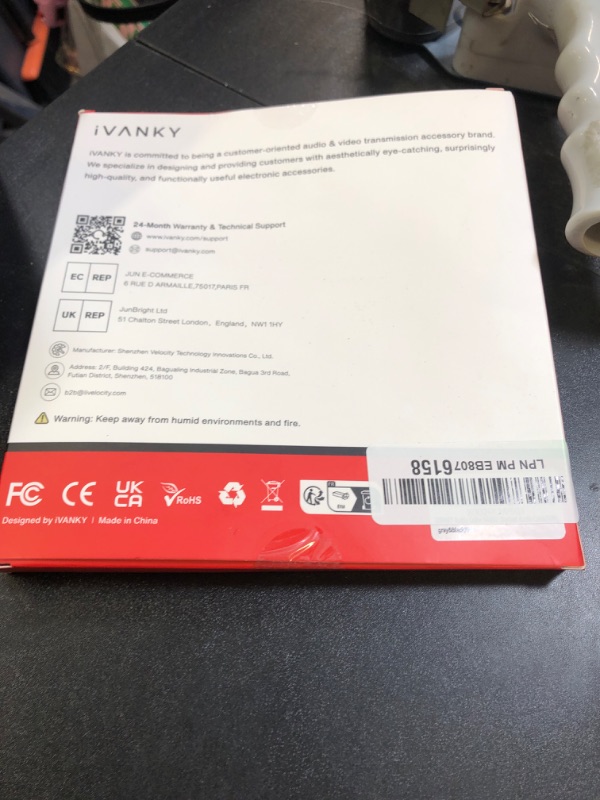 Photo 1 of IVANKY Optical Audio Cable 10ft/3M, Long Digital Audio Optical Cable for Soundbar, S/PDIF Toslink Fiber Optic Cord [Braided, Gold-Plated Connectors, CL3 Rated] for TV, Home Cinema, Xbox/PS4, Sonos