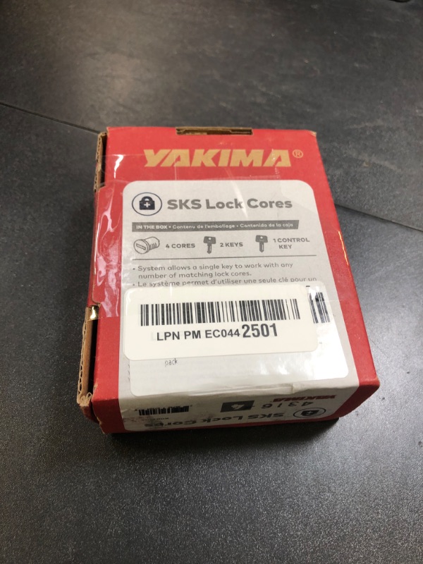 Photo 1 of YAKIMA, SKS Lock Cores for YAKIMA Car Rack System Components, 4 pack