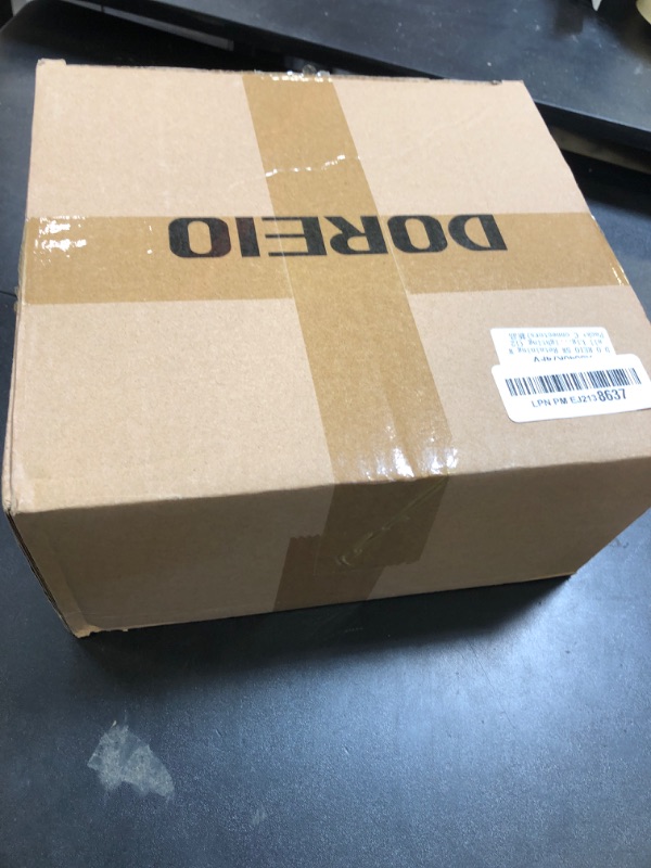 Photo 1 of DOREIO 5W Retaining Wall Lights 7 inch LED Hardscape Lighting Low Voltage Landscape Paver Lights 12V Step Lights Outdoor IP68 Waterproof 3000K Soft White Stair Deck Lighting (12 Pack+ Connectors)