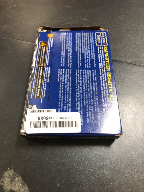 Photo 1 of Raingutter Regatta Trimaran Race Boat Kit - Easy Build DIY Model for Kids & Scouts (Scouting America)