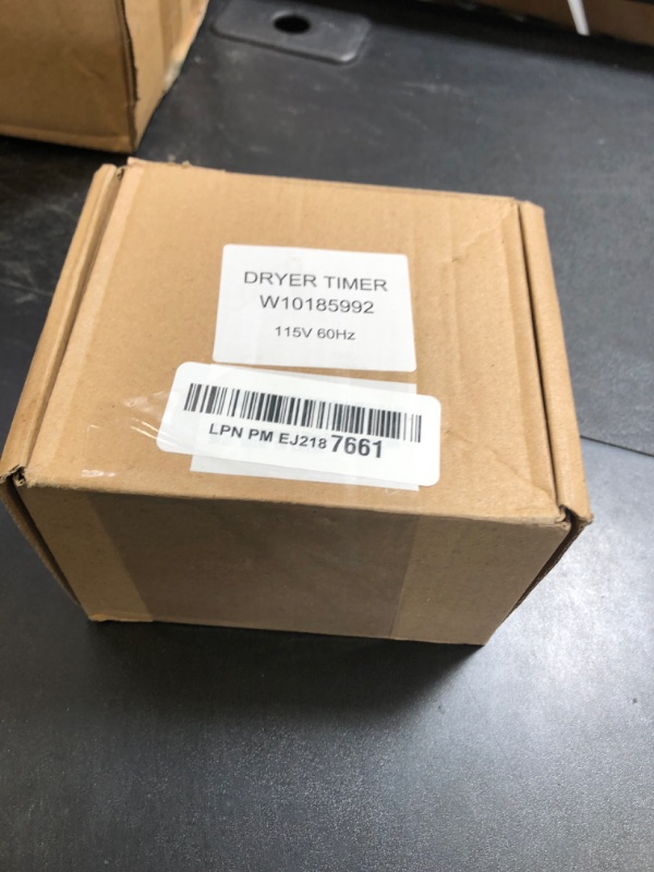 Photo 1 of W10185992 WPW10185992 Dryer Timer Compatible with Whirlpool, Maytag WGD5300VW1, 7EWED1730YW2, 7MWED1900EW0, WED5000DW2, 115V 60Hz OEM Dryer Timer Replacement 418-095-20-B5, PS11749833, 2-Year Warranty