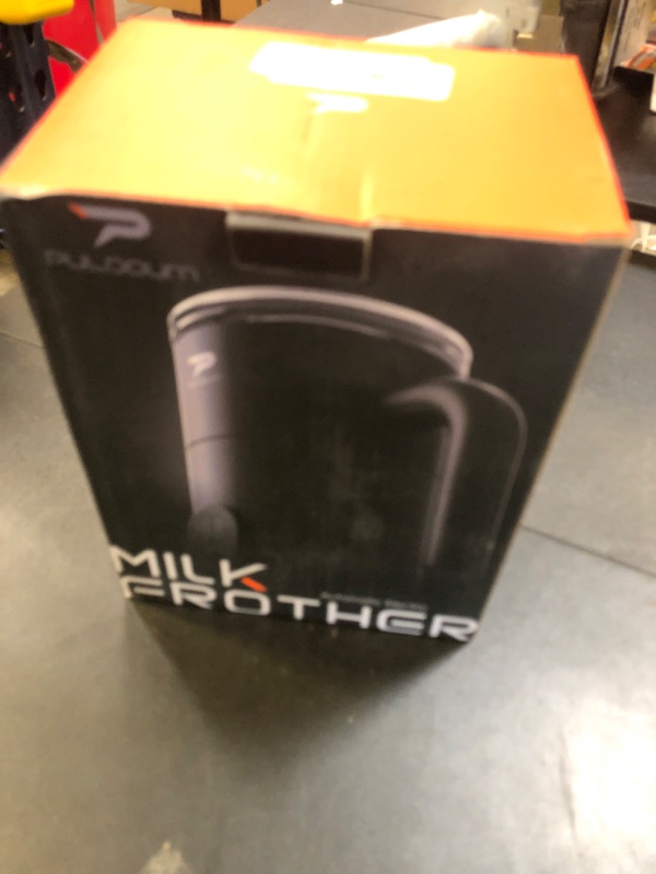 Photo 1 of Milk Frother, Electric Milk Frother and Steamer 4 in 1 Automatic Coffee Steamer Frother, 11.8OZ / 350ML Warm and Cold Foam Frother For Coffee,Latte, Cappuccino, Macchiato, Hot Chocolate
