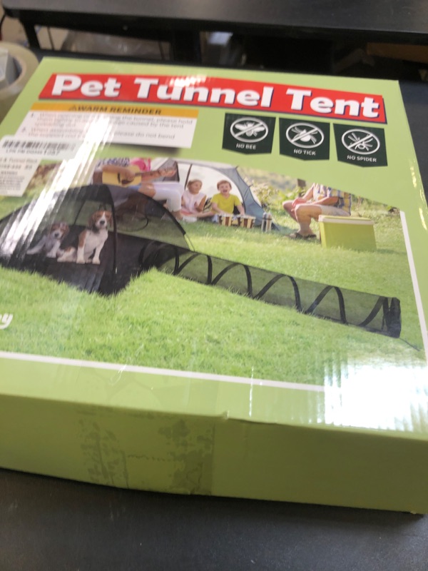 Photo 1 of Rest-Eazzzy Cat Tent Outdoor, Pet Enclosure Tent Suitable for Cats and Small Animals, Indoor Playpen Portable Exercise Tent with Carry Bag(Pet Tent& Tunnel) M