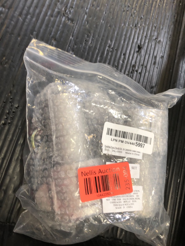 Photo 1 of Quafwia 2 pcs 2 inch Discharge Hose Aluminum Cam Lock Fittings, Cam and Groove Layflat Hose Fitting Part C 2" Female Coupling x 2" Hose Shank with Camlock Gasket Inside