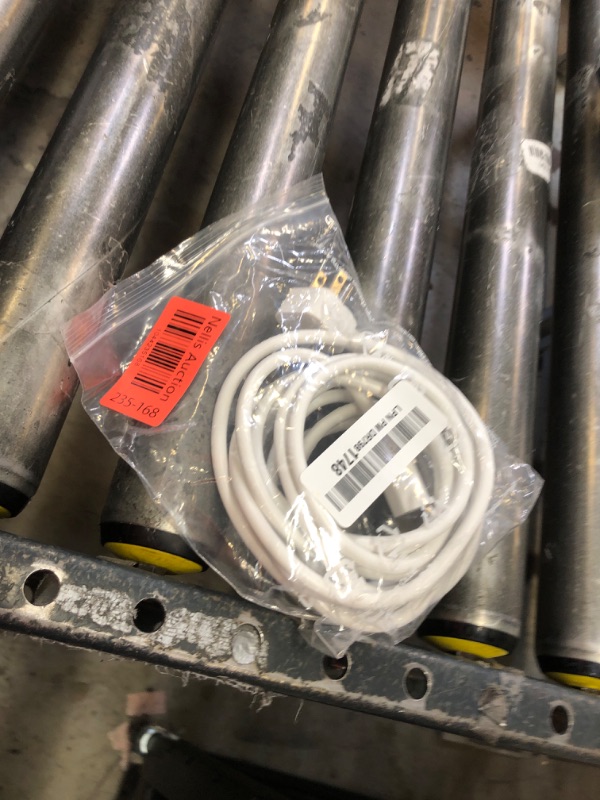 Photo 1 of AGVEE 10ft TV Power Cord, 90 Degree Angled L-Shaped ETL Listed 18AWG 3-Prong AC Power Cable IEC C13 Replacement Compatible with HP Printer, Samsung LG Sony TV LCD, Instant Pot, ION iPA76, White