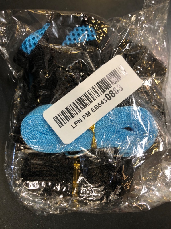 Photo 1 of SATINIOR 2 Pieces Guinea Pig Clothes Baby Ferret Rats Hamster Soft Mesh Harness Leash Vest Set with Bell for Guinea Pigs, Hamster, Ferret, Rabbit, Chinchilla and Similar Small Animals (Blue, Black,S)