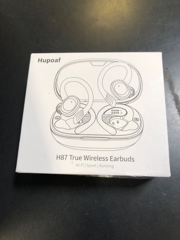 Photo 1 of Wireless Earbuds Sport, Bluetooth 5.4 Headphones with Earhook, 2025 Hi-Fi Stereo Over Ear Buds, 50H Earphones with 4 ENC Noise Canceling Mics, IP7 Waterproof Headset for Running Workout (Android/iOS)