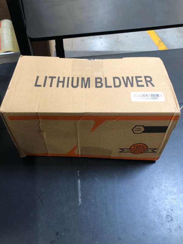 Photo 1 of Electric Cordless Leaf Blower - 300000RPM Handheld Leaf Blower - 21V*2 Pcs Batteries and Charger Included, Mini Jet Dry Blower Fan, Leafs Blower for Lawn Care, Patio, Blowing Leaves, Snow Blowing